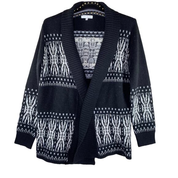 Honey Belle Boho Open Front Knitted Cardigan Sweater Medium - Picture 1 of 9